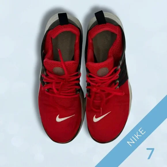 Nike Boy's Size 7 Red & Black Running Shoes | Nike Free Run 2 - Picture 2 of 4